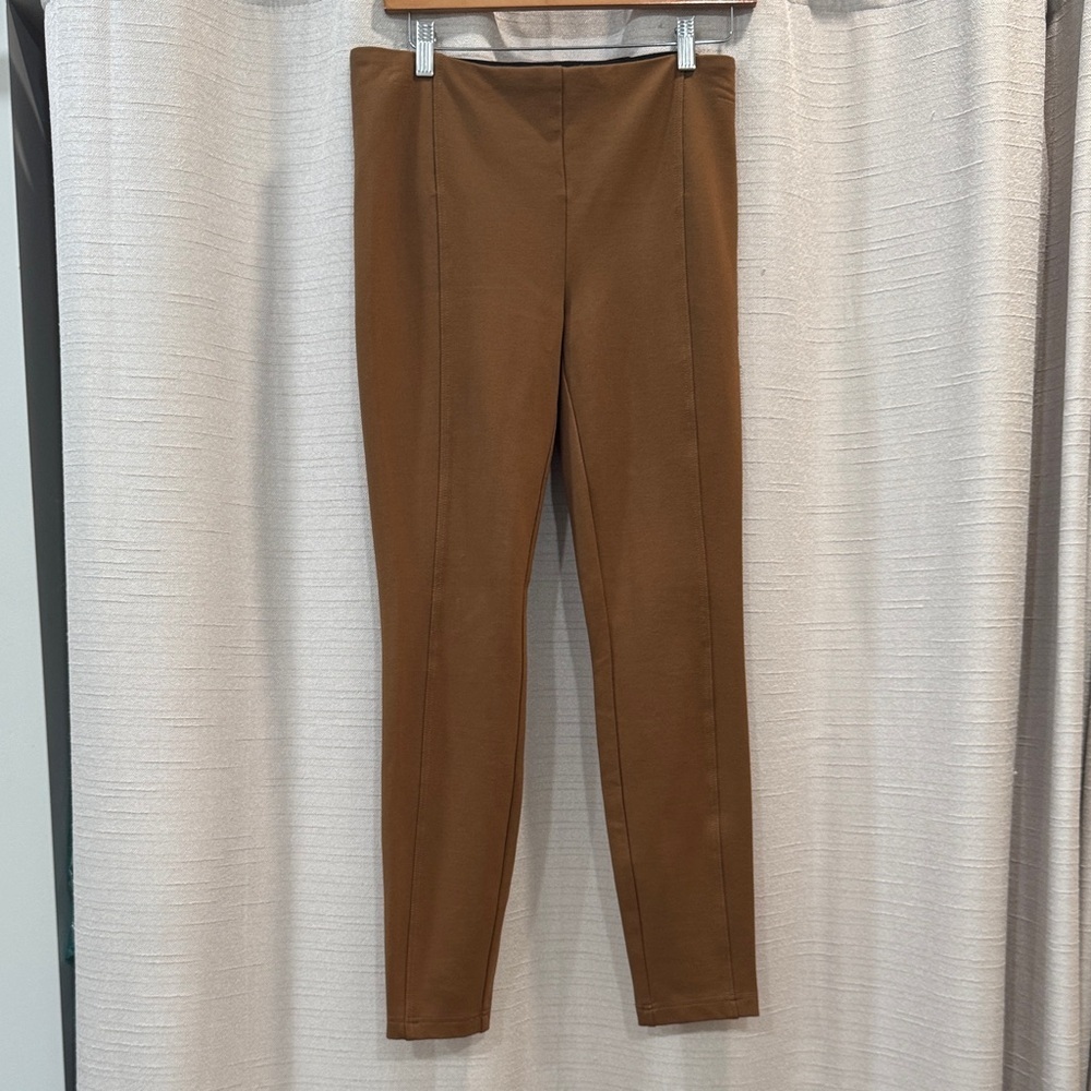 Rachel Zoe Chic Tan High-Waisted Brown Leggings Size 4